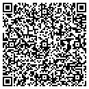 QR code with B & J Realty contacts