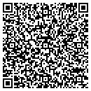 QR code with H P Aviation contacts