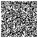 QR code with H & R Janitorial contacts
