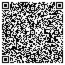 QR code with T & R Nursery contacts