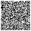 QR code with N V Calofen contacts