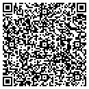 QR code with G Graphic Co contacts