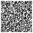 QR code with B & T Glass Works Inc contacts