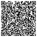 QR code with B and W Sportswear contacts