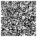 QR code with H Harvey's Grocery contacts