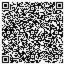 QR code with P & D Printing Inc contacts