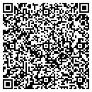 QR code with B&B Crafts contacts