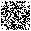 QR code with B & B Package & Bar contacts