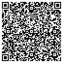 QR code with N Trucking contacts