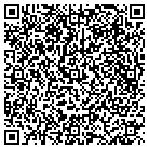 QR code with AAA Honeycutt Plumbing & Cnstr contacts
