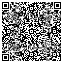 QR code with V L Service contacts