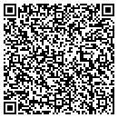 QR code with H & K Carwash contacts
