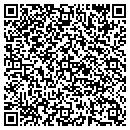 QR code with B & H Shutters contacts