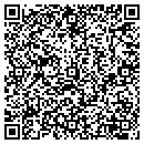 QR code with P A W Co contacts