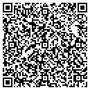 QR code with B & E Auto Sales Inc contacts