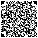 QR code with V & V Casting Inc contacts