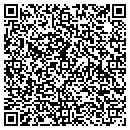 QR code with H & E Construction contacts