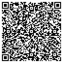QR code with 3 Amigos Pro Shops Inc contacts