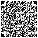QR code with H B Breeding contacts