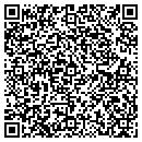 QR code with H E Woodward Inc contacts