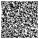 QR code with H & H Nursery contacts