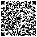 QR code with P & F Mini Storage contacts