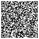 QR code with P J's Sea Shack contacts