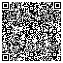 QR code with B & S Antiques contacts