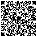QR code with B & M Grocery & Cafe contacts