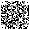 QR code with M J Garage contacts