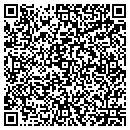 QR code with H & V Printing contacts