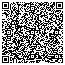 QR code with B's Hairstyling contacts