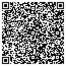 QR code with D & E Auto Sales contacts