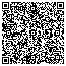 QR code with H S Car Care contacts