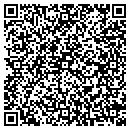 QR code with T & E Tree Services contacts