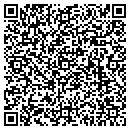QR code with H & F Inc contacts