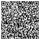 QR code with E & B Glass Service contacts