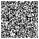 QR code with E & H Paving contacts