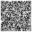 QR code with H & E Homes Inc contacts