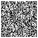 QR code with B & K Cards contacts