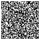 QR code with B & B Janitorial contacts