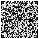 QR code with H R & Block contacts