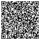 QR code with V H Video contacts
