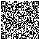 QR code with P V Nails contacts