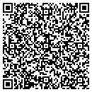 QR code with K & J Marine contacts