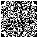 QR code with H Q Day Spa contacts