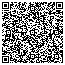 QR code with M & G Signs contacts
