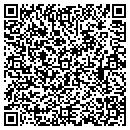 QR code with V and O Inc contacts