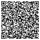 QR code with P & P Rental contacts