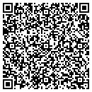 QR code with K & V Tees contacts